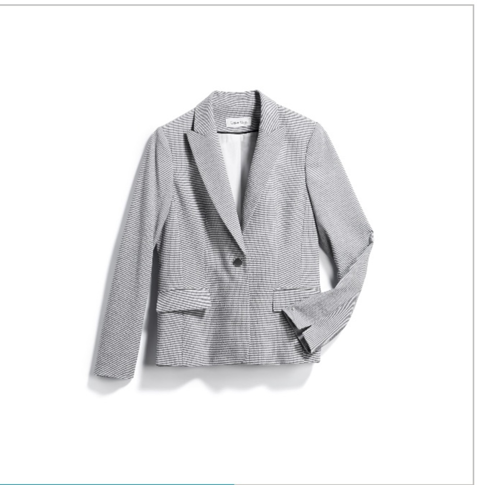 Calvin Klein textured blazer. Classic piece.